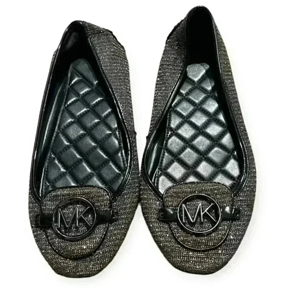 GLITTER MICHAEL KORS FLATS - Picture 1 of 4